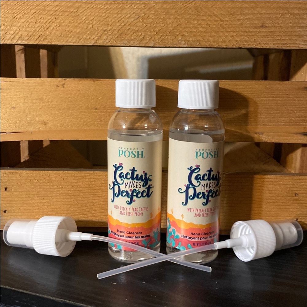 2 Perfectly Posh Cactus Makes Perfect Hand cleansers
